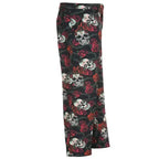 Sugar Skull Cool-Stretch Men's Golf Pants (Black/Red)