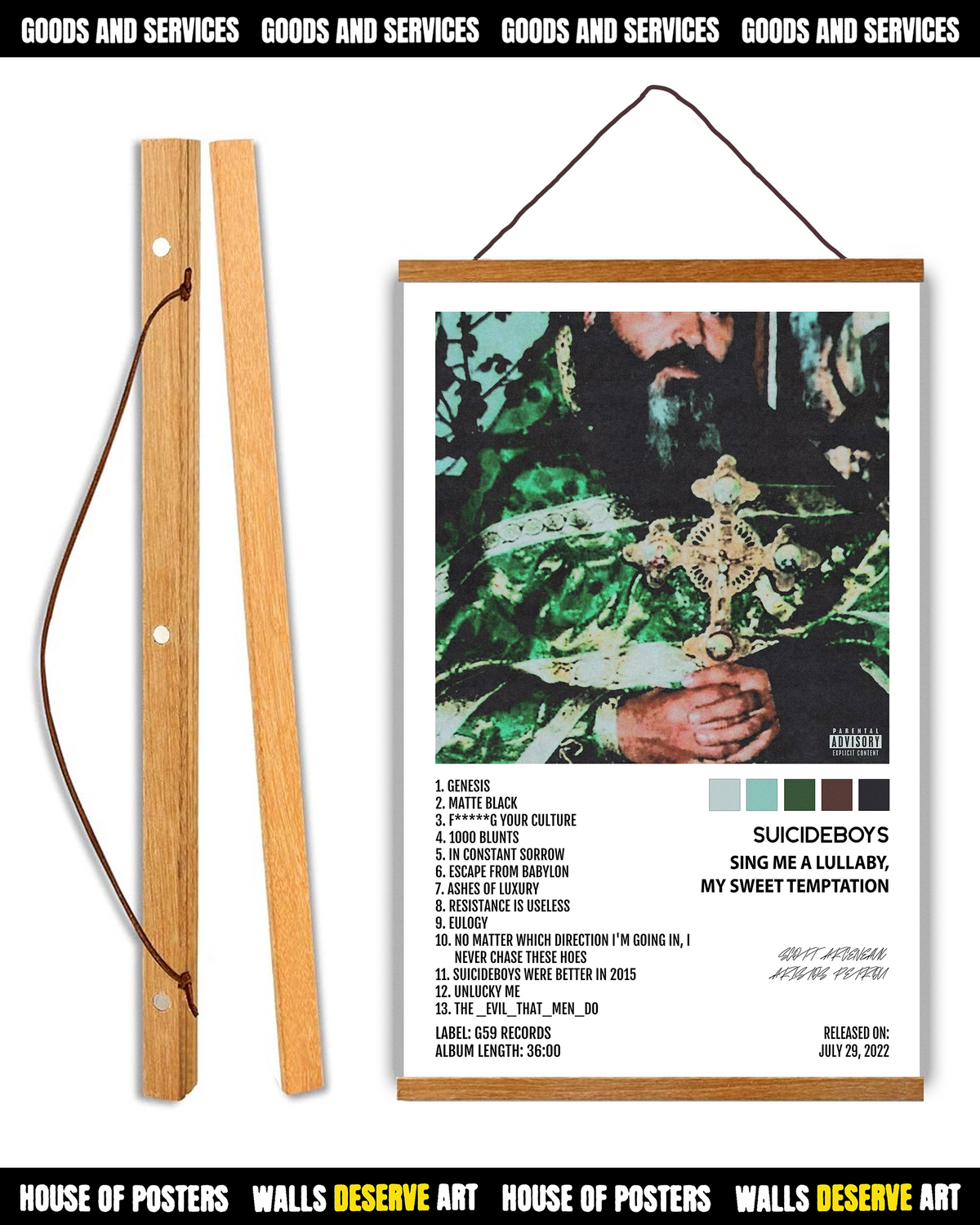Suicideboys- Sing Me a Lullaby, My Sweet Temptation