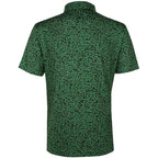 Summertime Cool-Stretch Men's Golf Shirt - Green