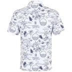 Summertime Cool-Stretch Men's Golf Shirt - White