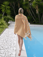 Allegra Woven Beach Towel
