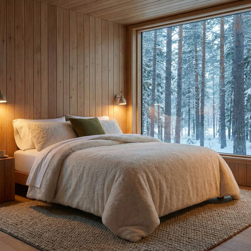 Breathable Faux Fur Comforter
