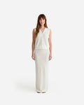Cloud Cool Crochet Maxi Skirt