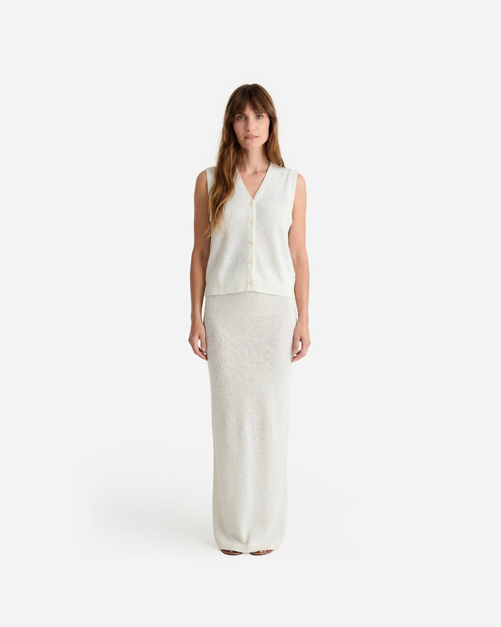 Cloud Cool Crochet Sleeveless Top