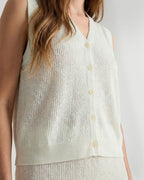 Cloud Cool Crochet Sleeveless Top