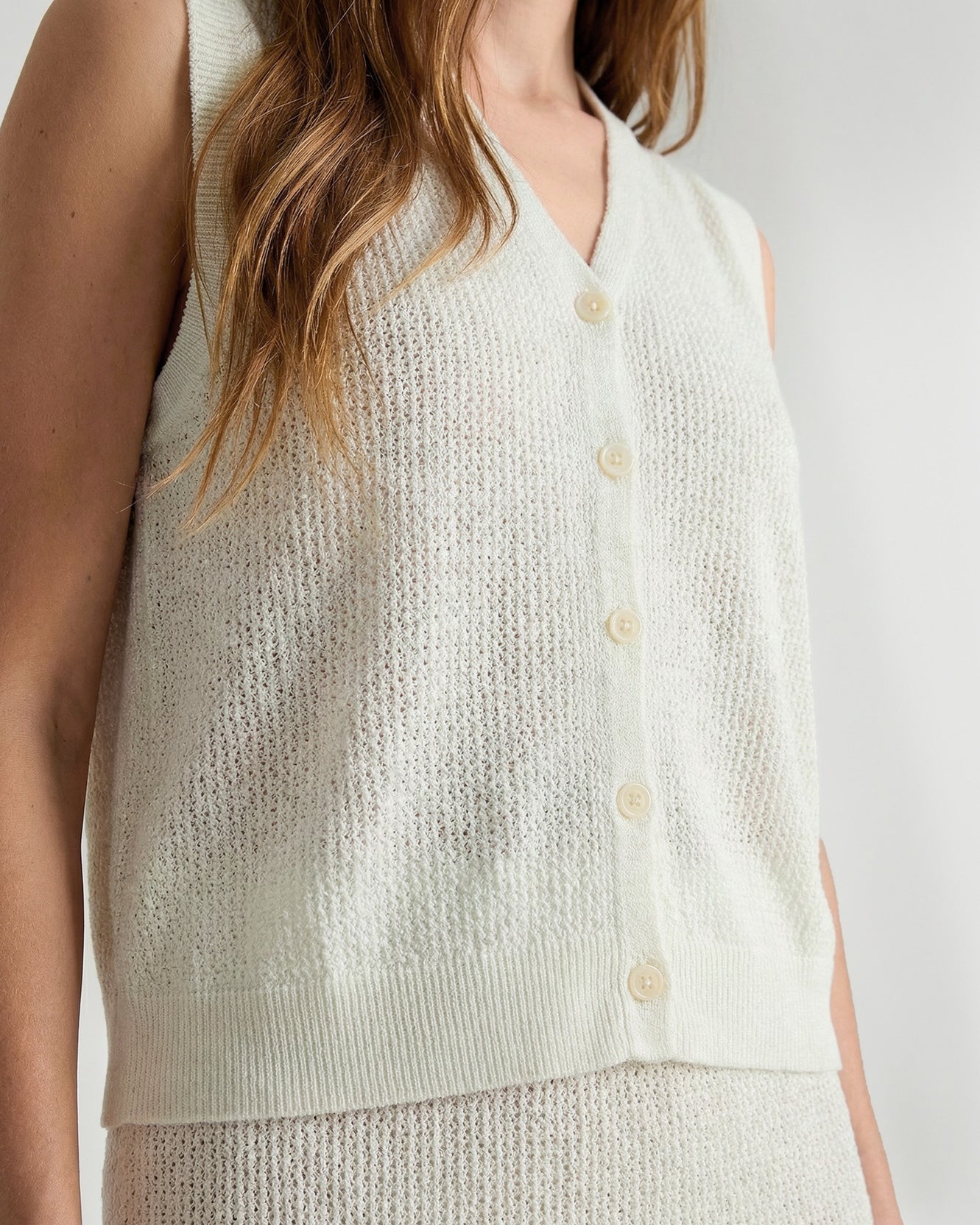 Cloud Cool Crochet Sleeveless Top