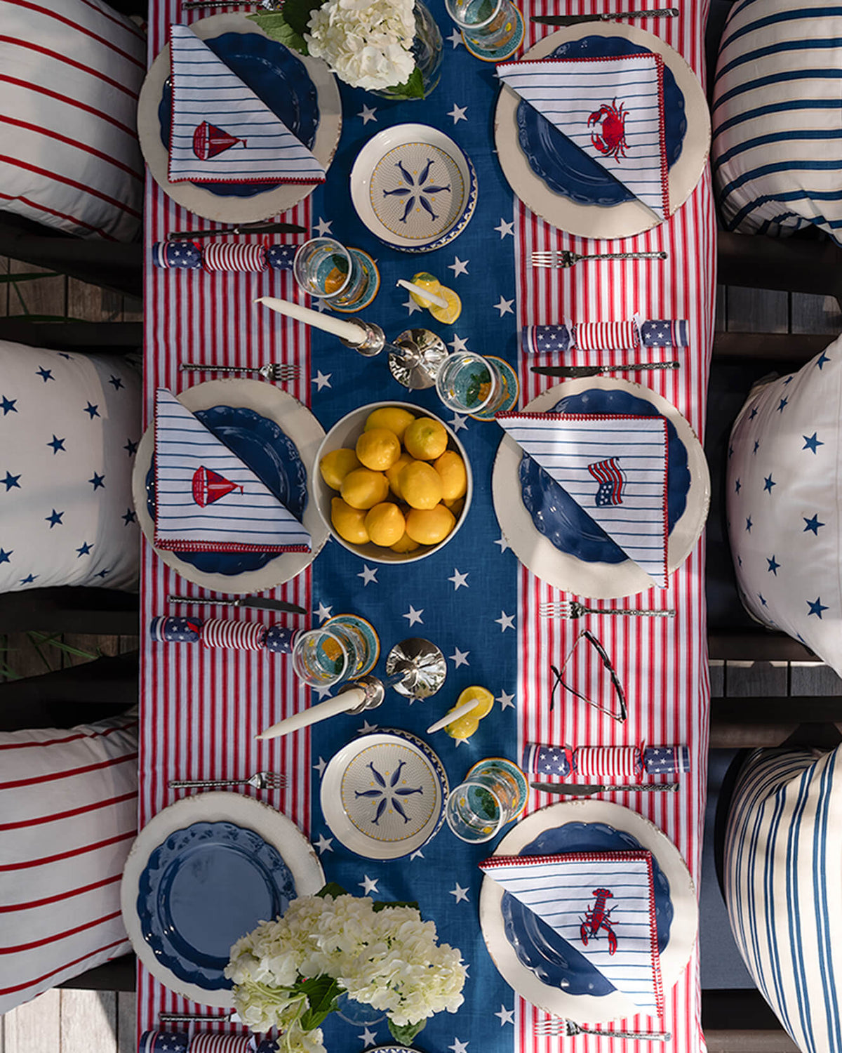 Coastal Americana Table Runner