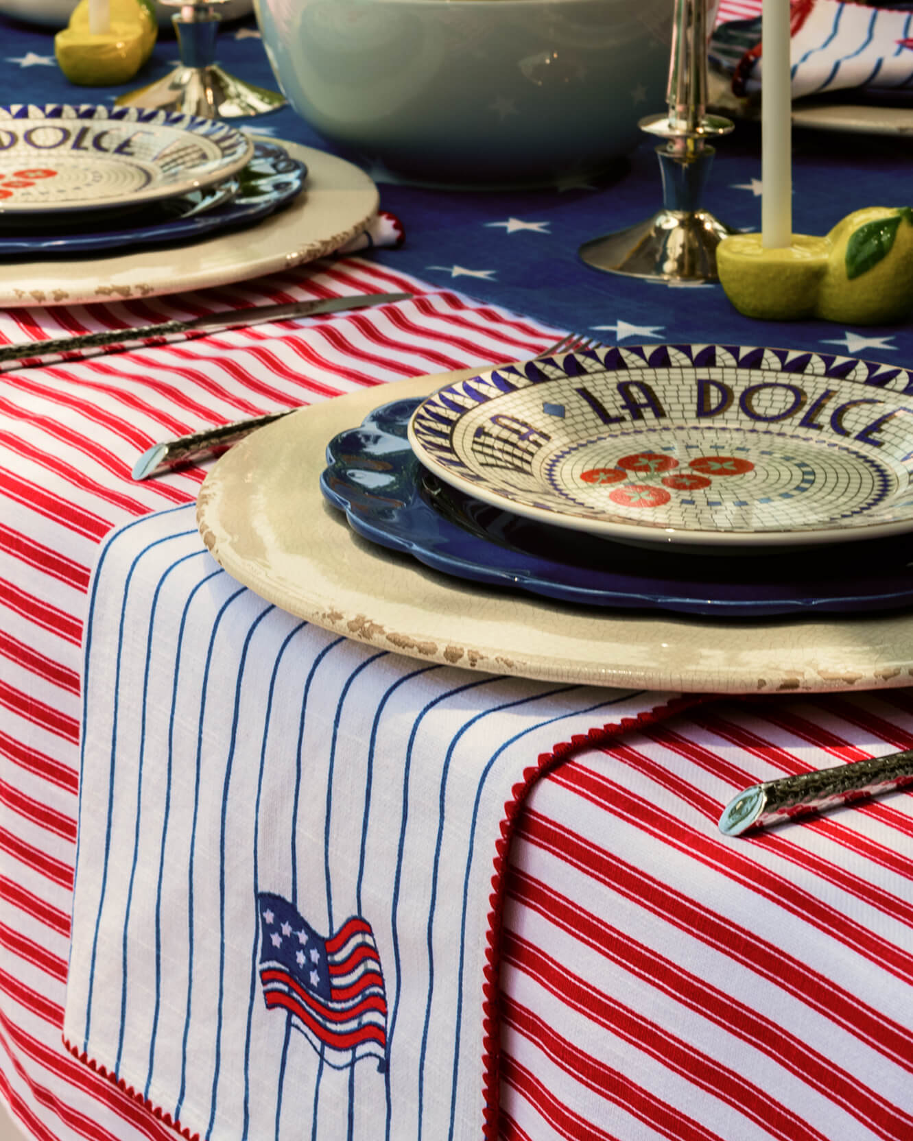 Coastal Americana Tablecloth