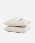 Coastal Cotton Mist Fitted Sheet Set