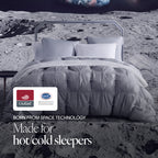 Cooling Bamboo Viscose Bubble Comforter