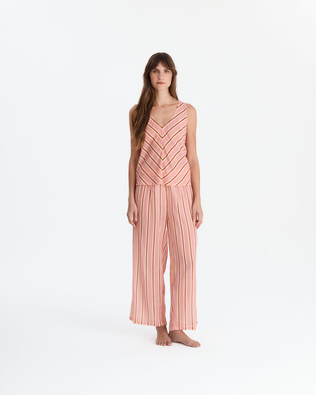 Aurora Cotton Mist Long Pajama Set
