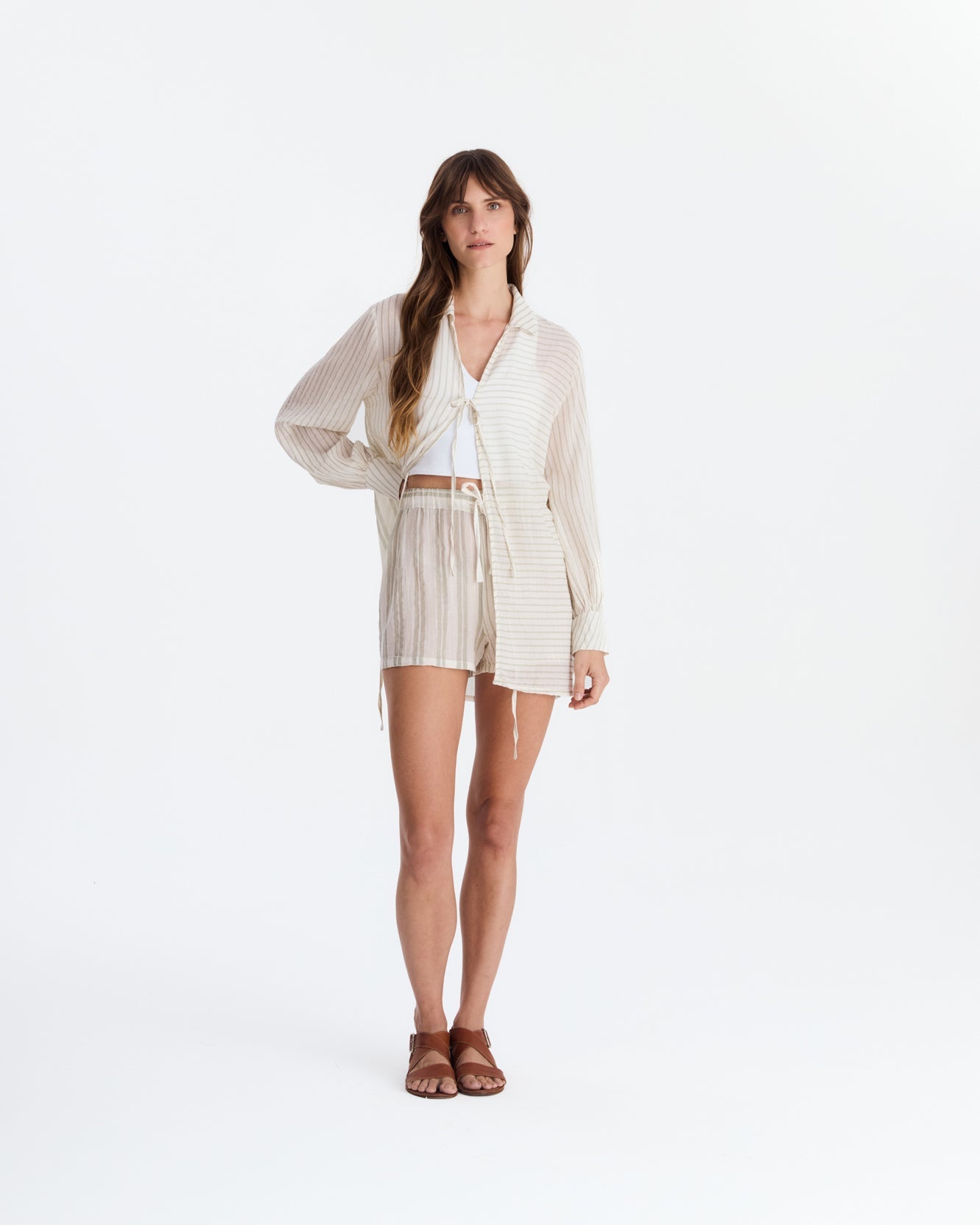 Salvia Cotton Mist Pool Cover Up