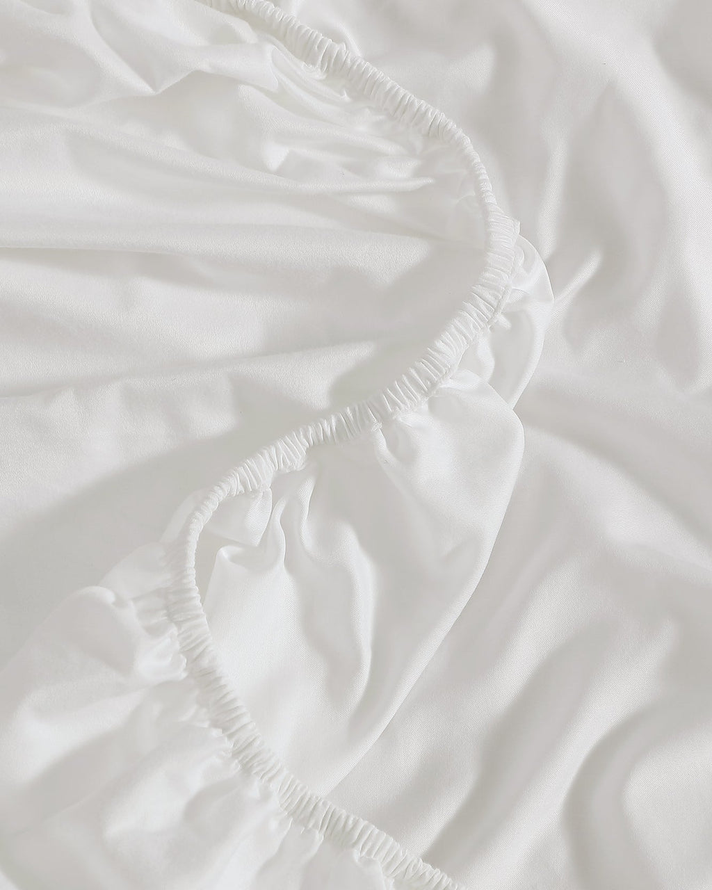 Luce Cotton Sateen Fitted Sheet Set