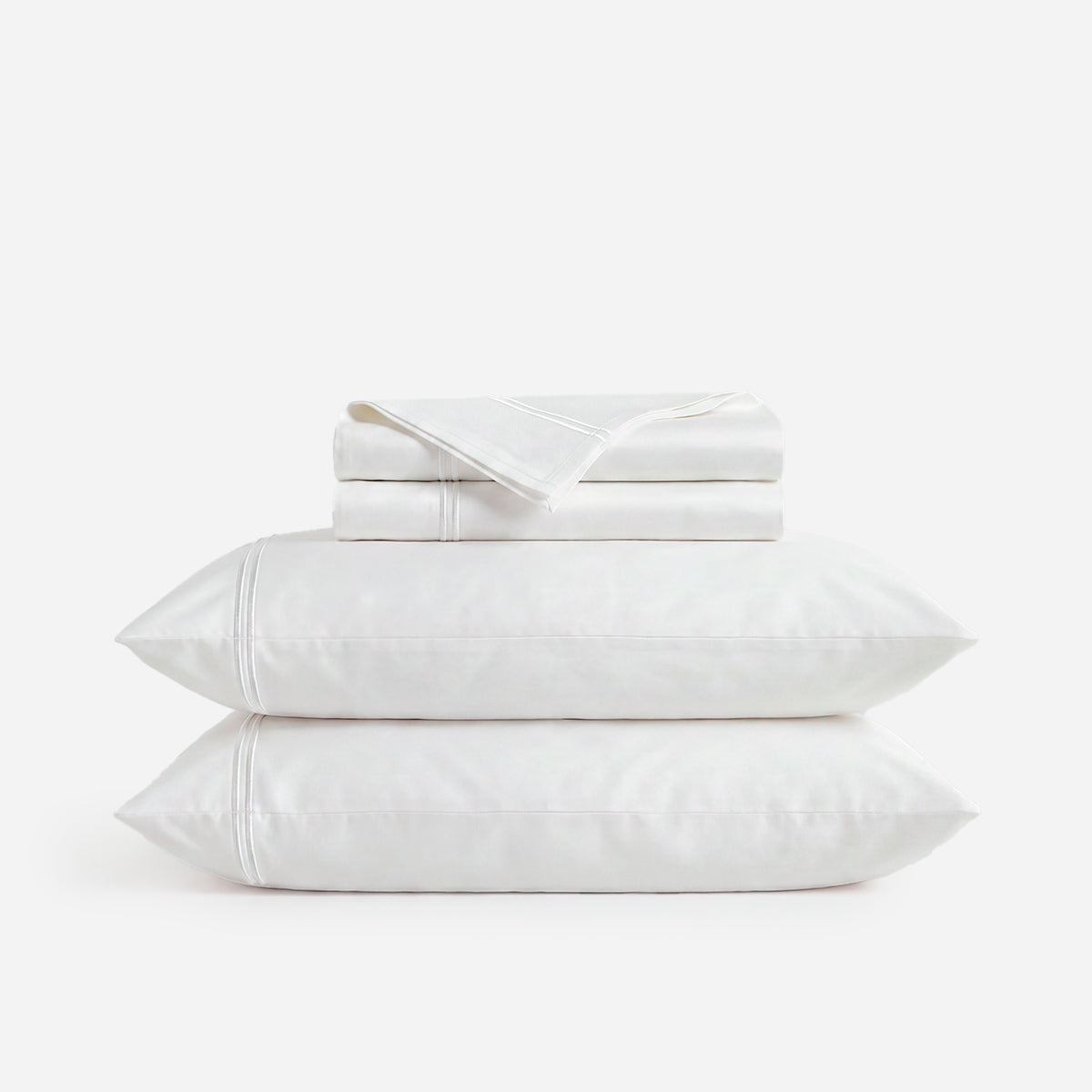 Luce Cotton Sateen Sheet Set