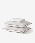 Mare Stripe Silky Lyocell Fitted Sheet Set
