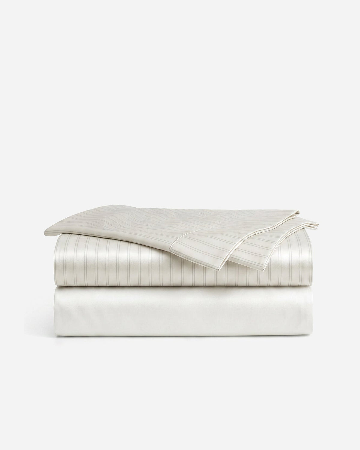 Perla Cotton Sateen Sheet Set