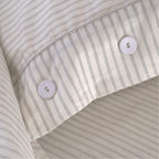 Perla Cotton Sateen Fitted Sheet Set