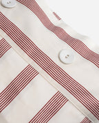 Rimini Striped Cotton Sateen Pillowcase Set
