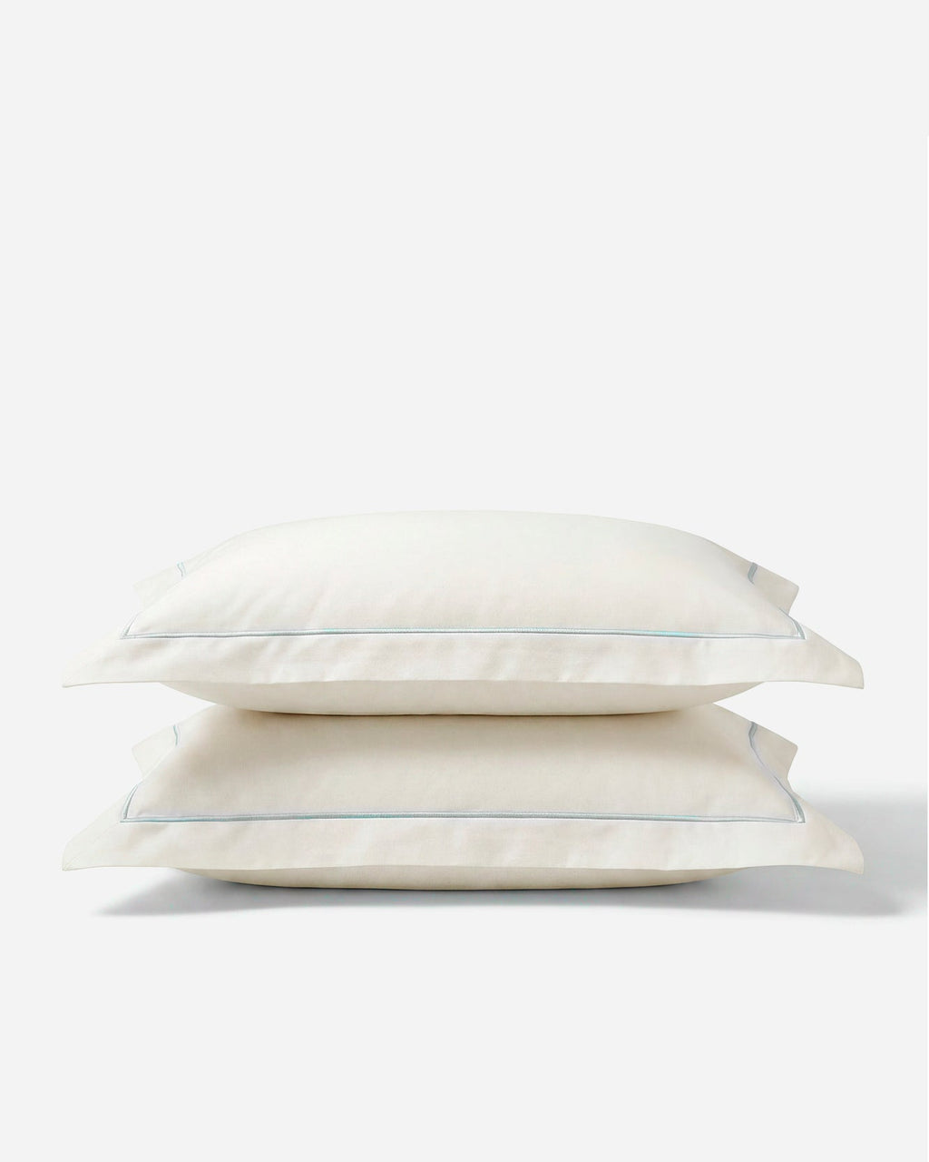 Rimini Cotton Sateen Sham Set with Piping