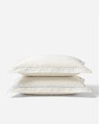 Rimini Cotton Sateen Sham Set with Piping