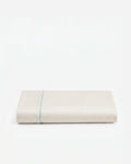 Rimini Cotton Sateen Top Sheet with Piping