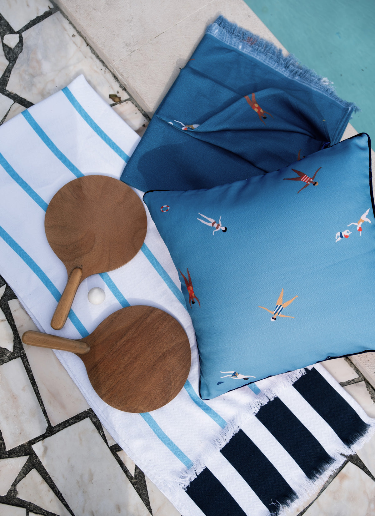 Riviera Outdoor Throw Pillow