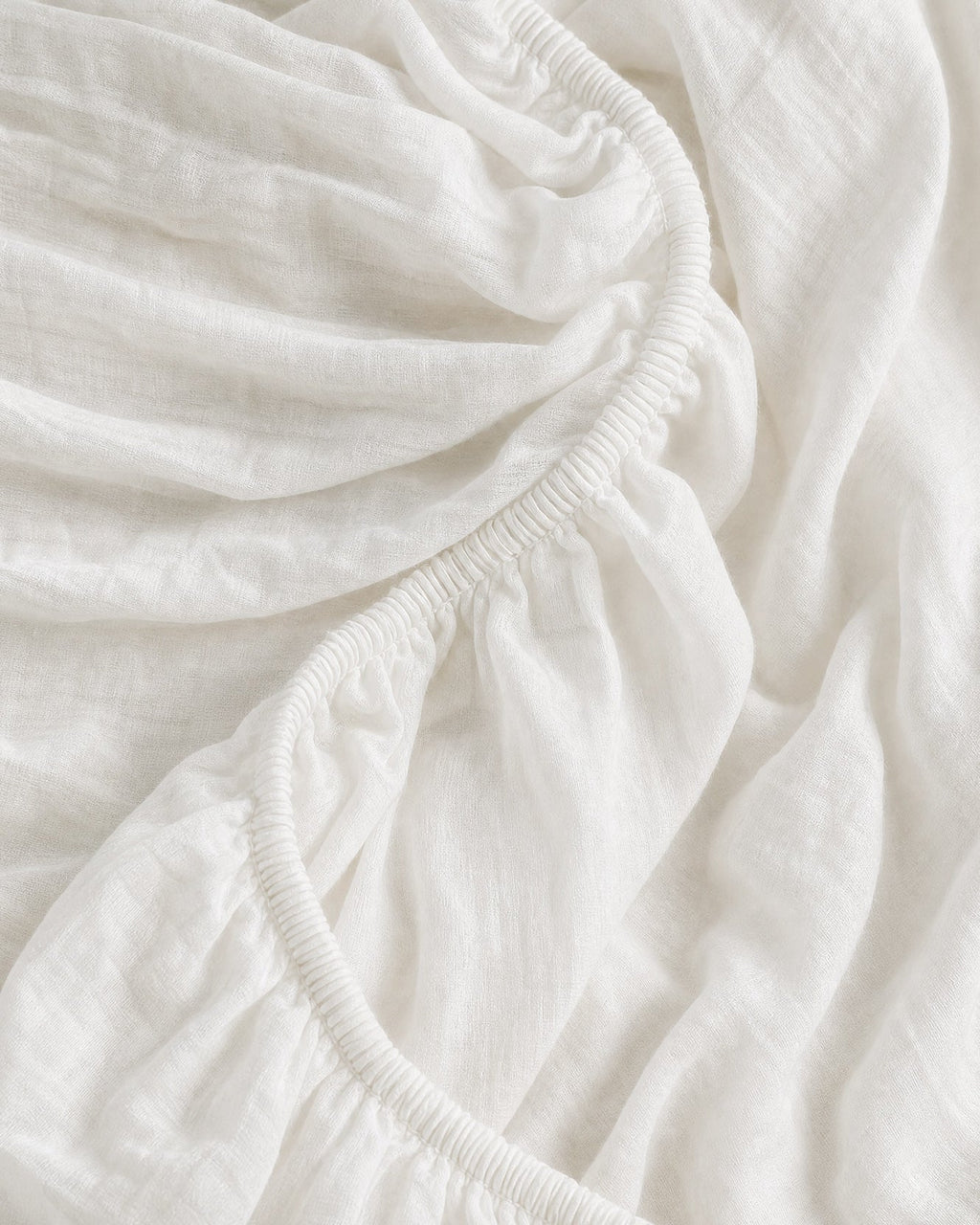 Coastal Cotton Mist Fitted Sheet Set