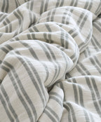 Salvia Reversible Cotton Mist Duvet Cover