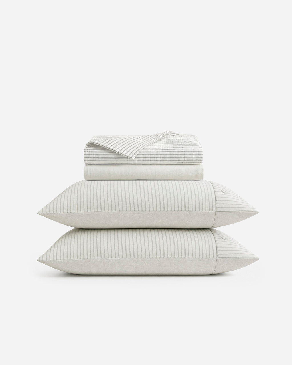 Salvia Reversible Cotton Mist Sheet Set