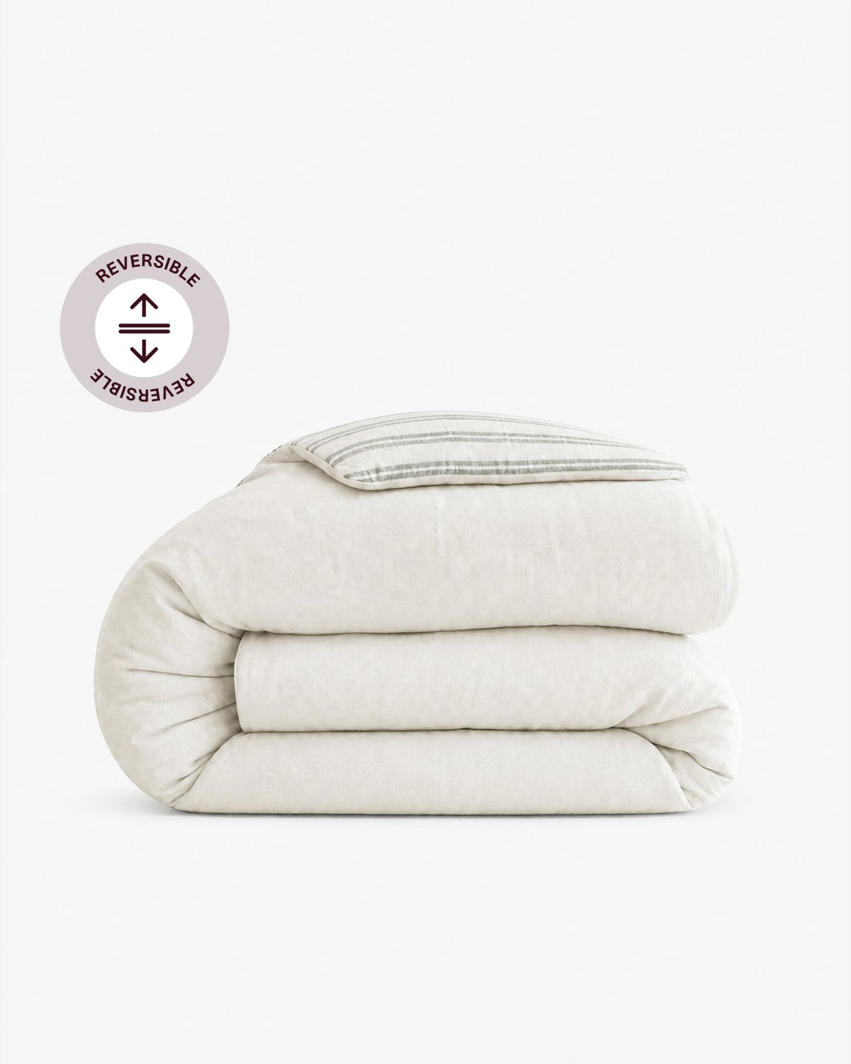 Salvia Reversible Cotton Mist Duvet Cover