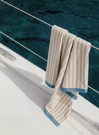 Serena Reversible Stripe Beach Towel