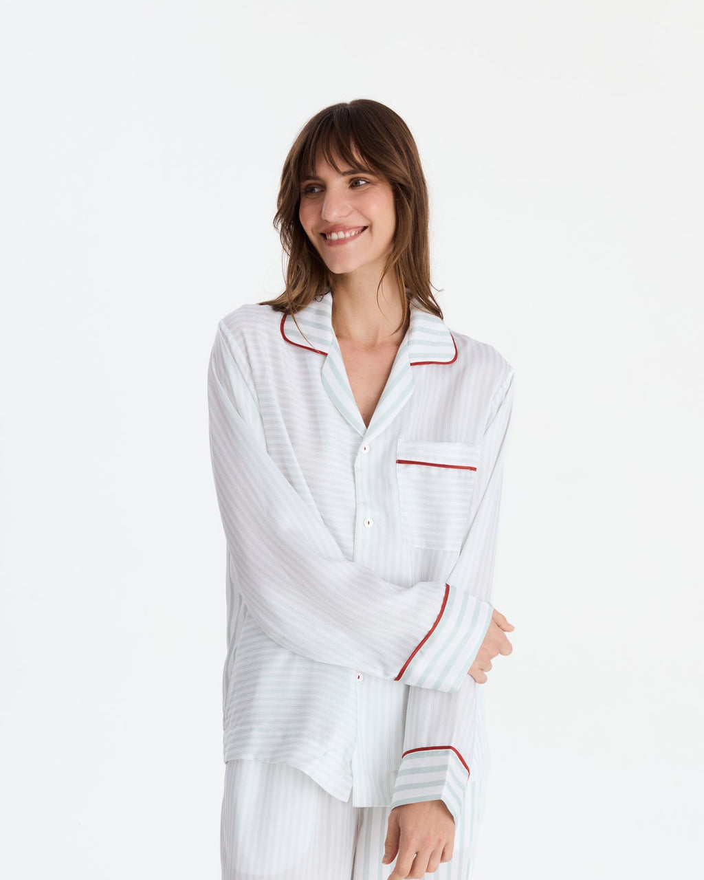 Mare Silky Lyocell Long Pajama Set