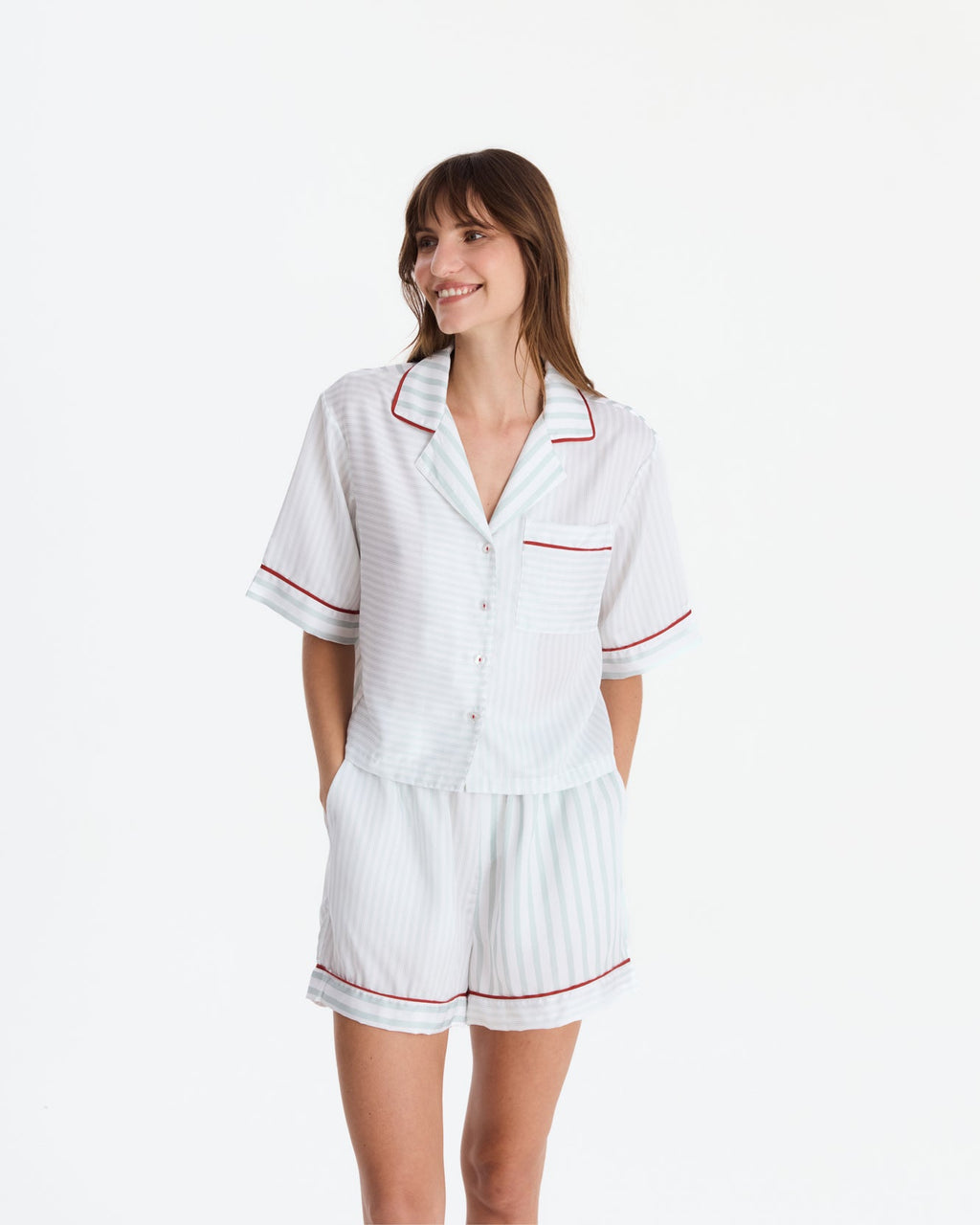 Mare Silky Lyocell Short Pajama Set