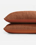 Snug Waffle + Bamboo Viscose Sham Set