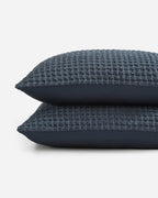 Snug Waffle + Bamboo Viscose Sham Set