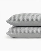 Snug Waffle + Bamboo Viscose Sham Set