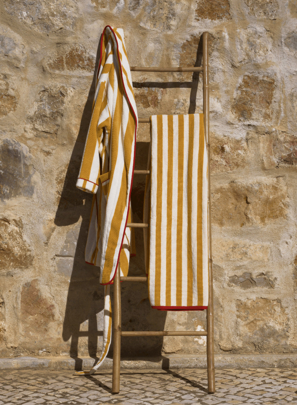Sole Striped Beach Robe