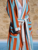 Spritz Striped Beach Robe