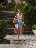 Spritz Striped Beach Robe