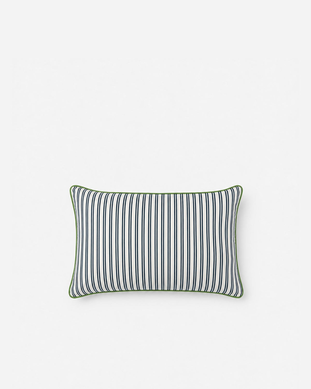 Striped Outdoor Small Lumbar Pillow