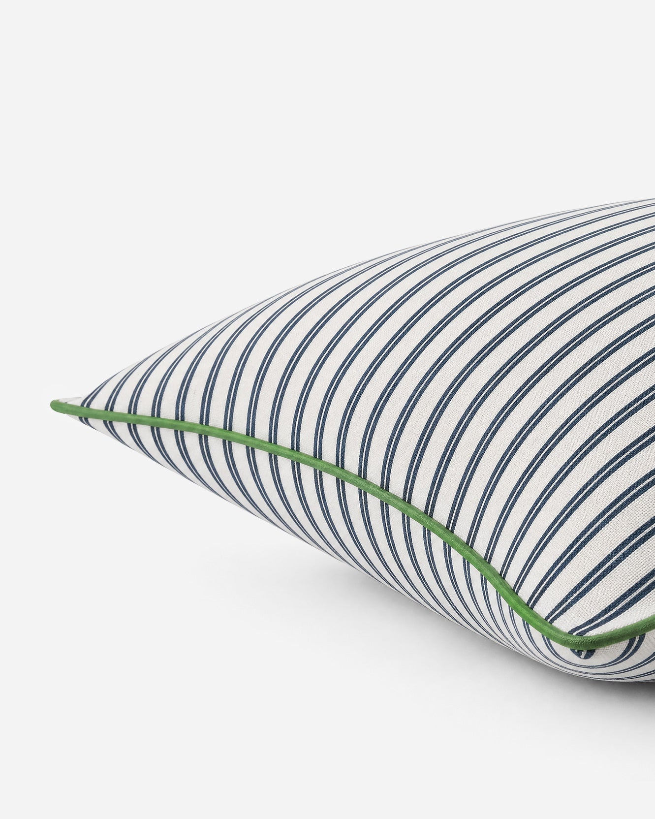 Striped Outdoor Small Lumbar Pillow