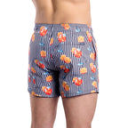 Men’s Premium Compression-Lined Hybrid Shorts – Sunset Spritz-Surf and Storm