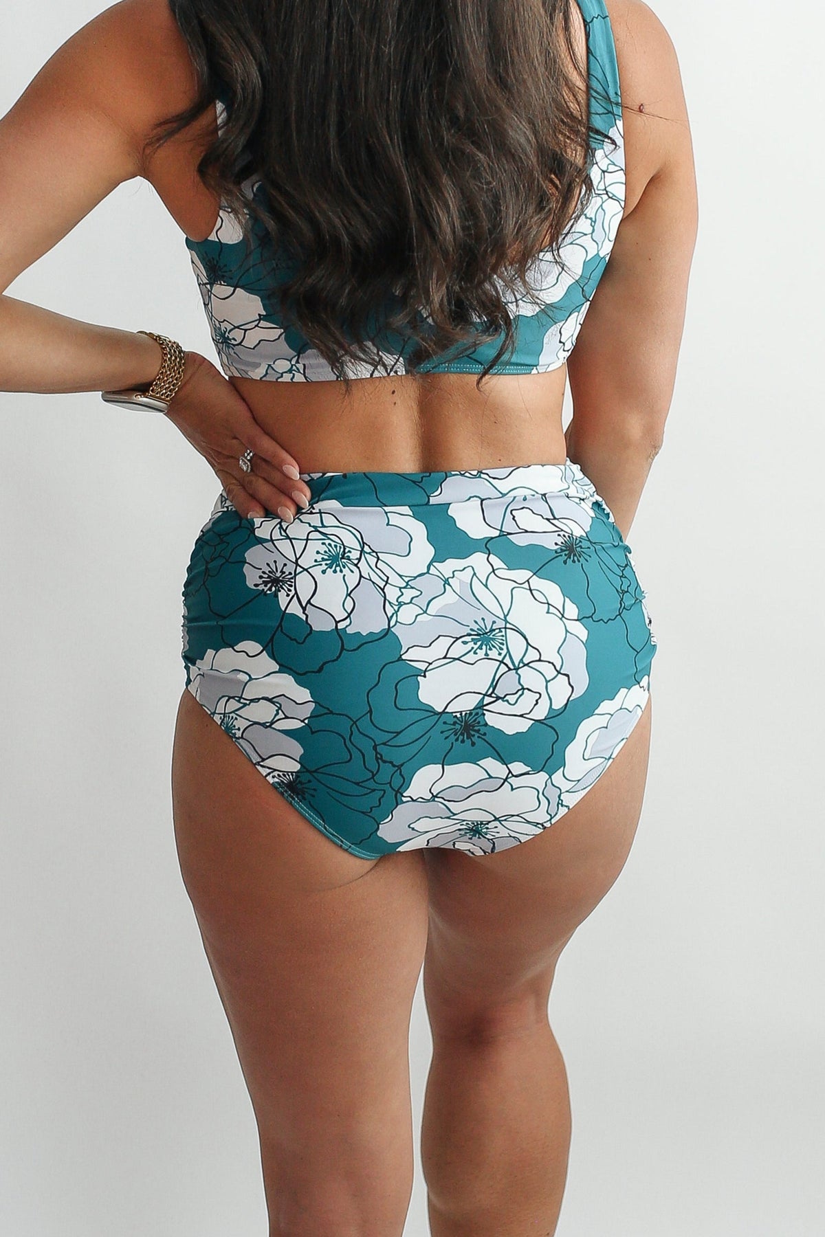 Full Coverage High Waist Bikini Bottoms | FINAL SALE
