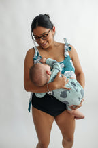 Tie Shoulder Breastfeeding Swimsuit Top | FINAL SALE