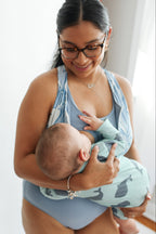 One Piece Zip Up Breastfeeding Swimsuit | FINAL SALE