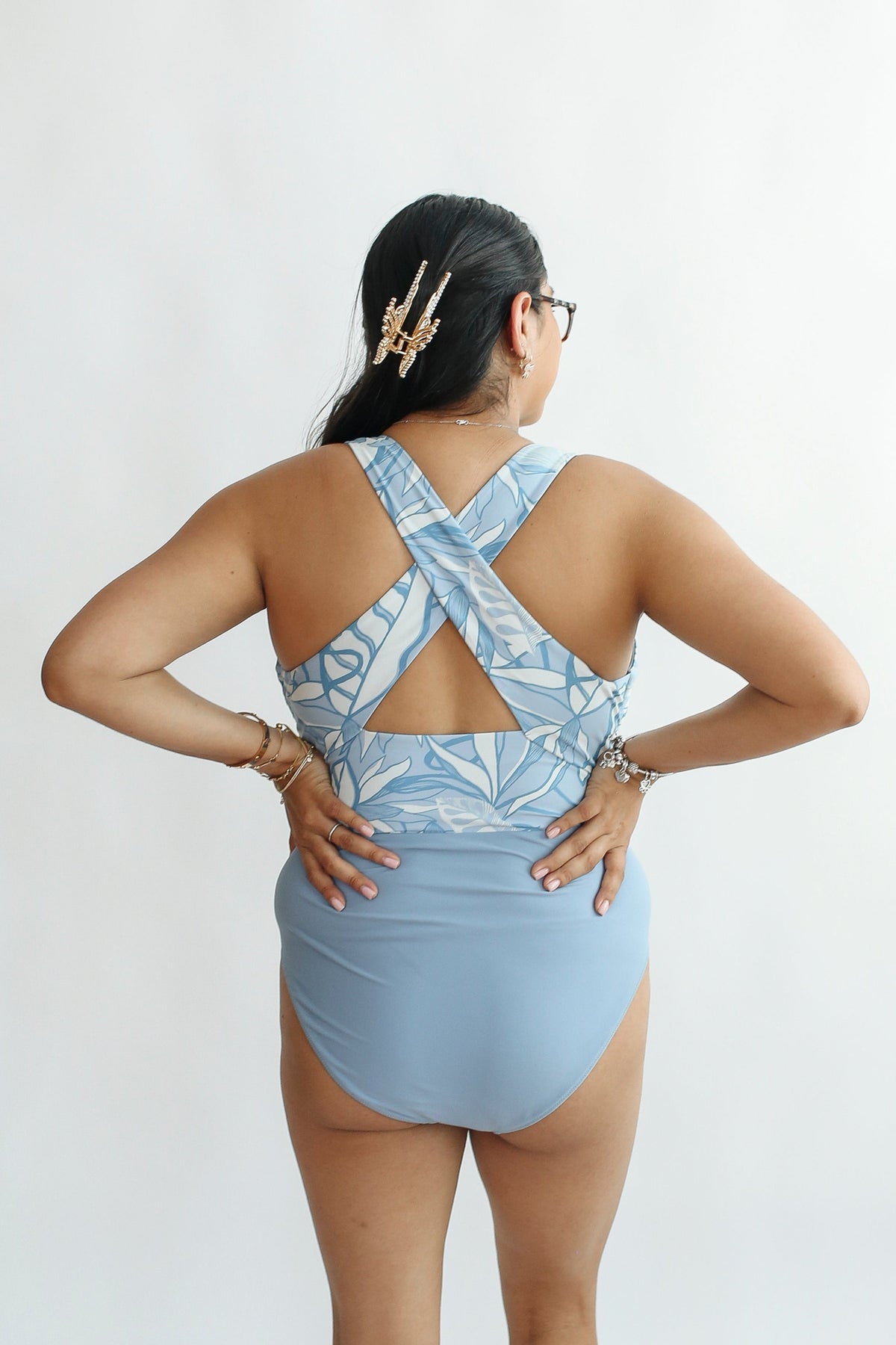 One Piece Zip Up Breastfeeding Swimsuit | FINAL SALE