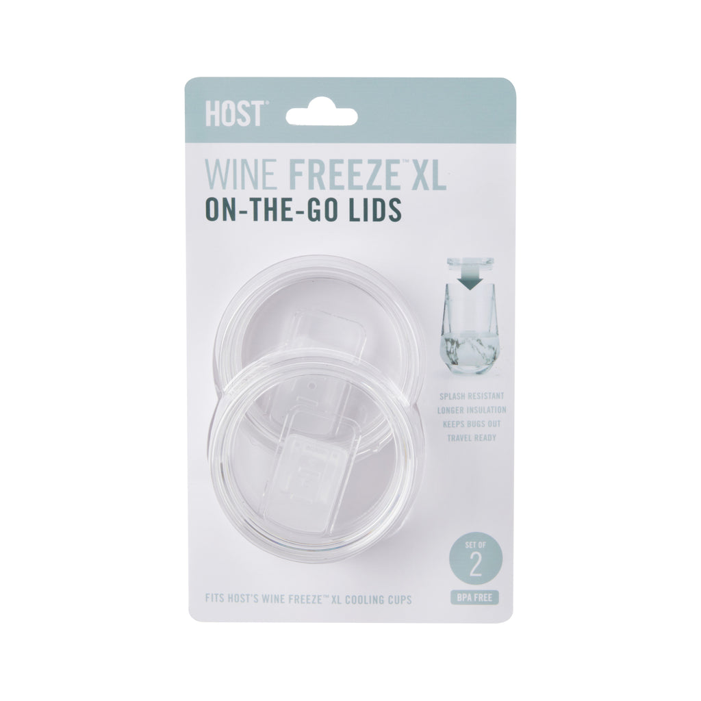 Travel Lids for Wine FREEZE™ XL, Set of 2