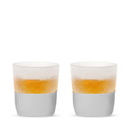 Glass Whiskey FREEZE™ in Gray, Set of 2
