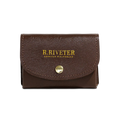 Ida Mini | Signature Brown Leather Card Holder Wallet