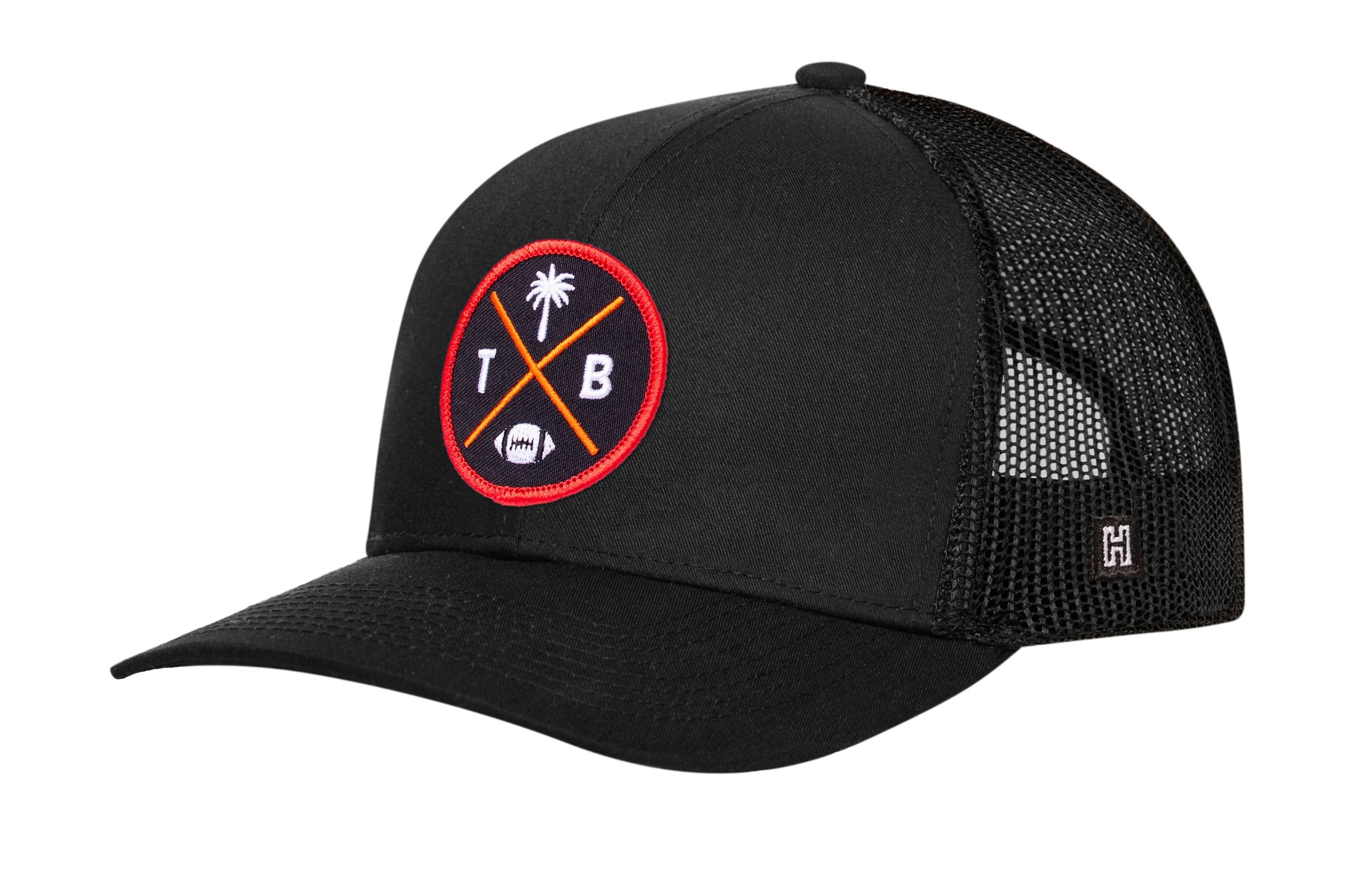 Tampa Bay Football Trucker Hat  |  TB X Snapback